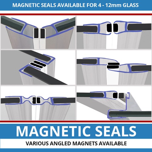Magnetische duschdichtleisten - magnetische,